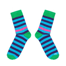 Načíst obrázek do prohlížeče Galerie, Toetkanička Tiger (kulatá tenká voskovaná, tyrkysová)